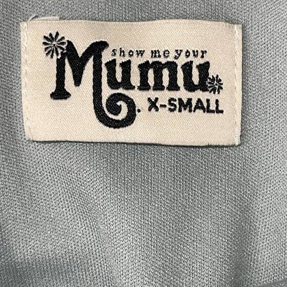 Show Me Your Mumu Sage Green Maxi Dress Size Extra Small - Picture 12 of 13